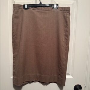 GAP Classic Tan Pencil Skirt